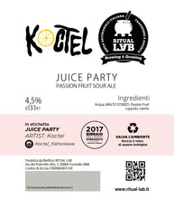 Carica l'immagine nel visualizzatore di Gallery, Juice Party vol.1 Passion fruit - Box 6 x 0,33l
